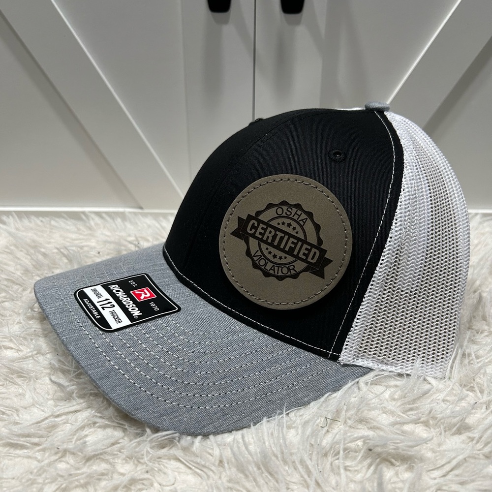 Trucker SnapBack Richardson 112 Hat. OSHA